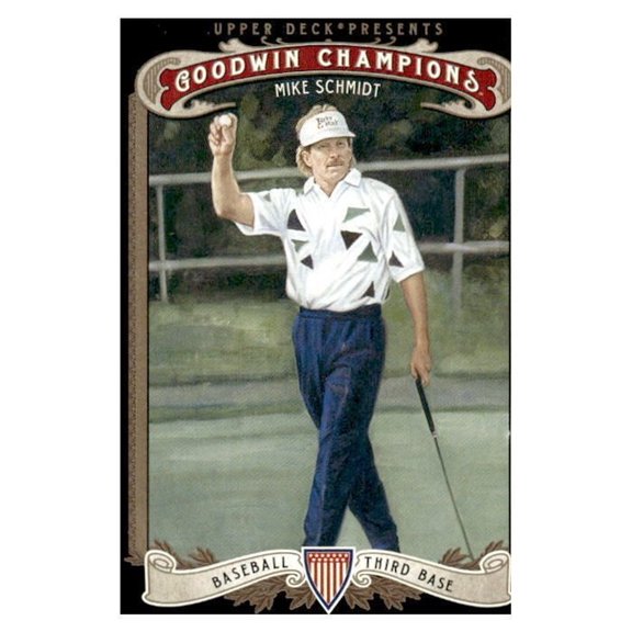 2012 Upper Deck Goodwin Champions Mike Schmidt #27 Baseball Card