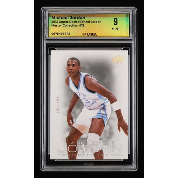 2012 Upper Deck Michael Jordan Master Collection Michael Jordan #13 MBA 9