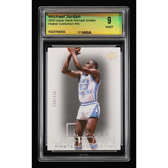 2012 Upper Deck Michael Jordan Master Collection Michael Jordan #14 MBA 9