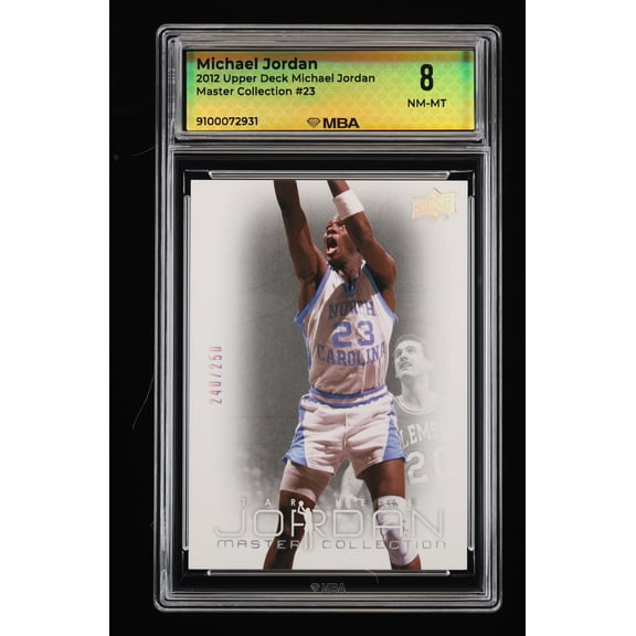 2012 Upper Deck Michael Jordan Master Collection Michael Jordan #23 MBA 8