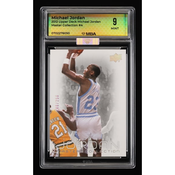 2012 Upper Deck Michael Jordan Master Collection Michael Jordan #4 MBA 9