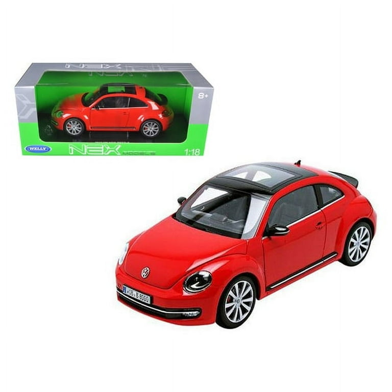 ミニカー Welly - VW New Beetle Convertible 1:18 Welly - VW New Beetle Convertible (1:18, Yellow) 12542C Wholesale