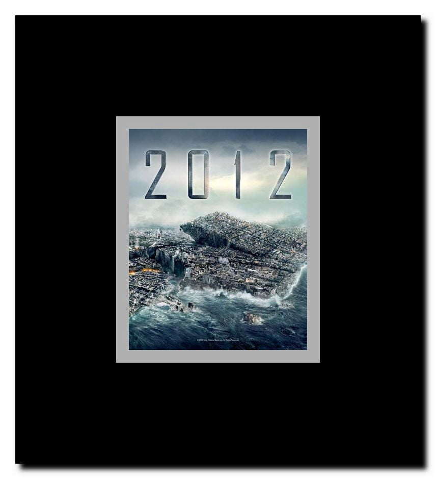 2012 c.2009 - style C Framed Movie Poster