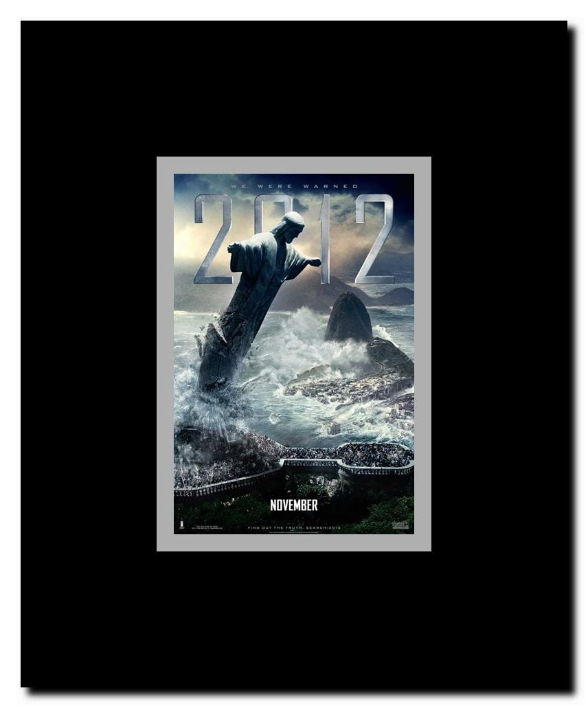 2012 c.2009 - style F Framed Movie Poster