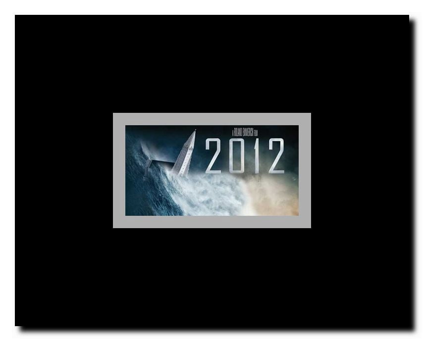 2012 c.2009 - style H Framed Movie Poster