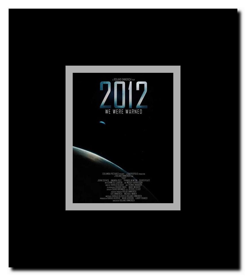 2012 c.2009 - style I Framed Movie Poster