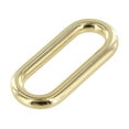 thumbnail image 1 of 20122 Gold Plate, Single Loop, Solid Brass-LL, Multiple Sizes, 1 of 1