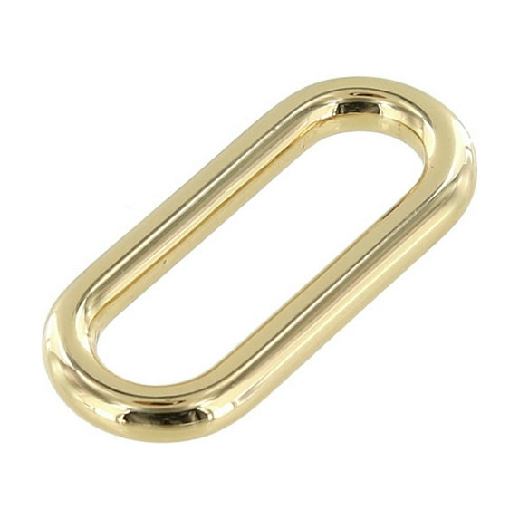 20122 Gold Plate, Single Loop, Solid Brass-LL, Multiple Sizes