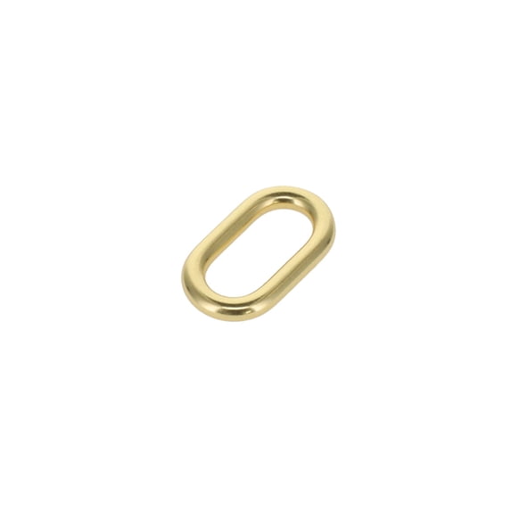 20122 Natural Brass, Single Loop, Solid Brass-LL, Multiple Sizes