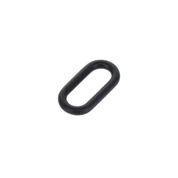 20122 PVD Black Matte, Single Loop, Solid Brass-LL, Multiple Sizes