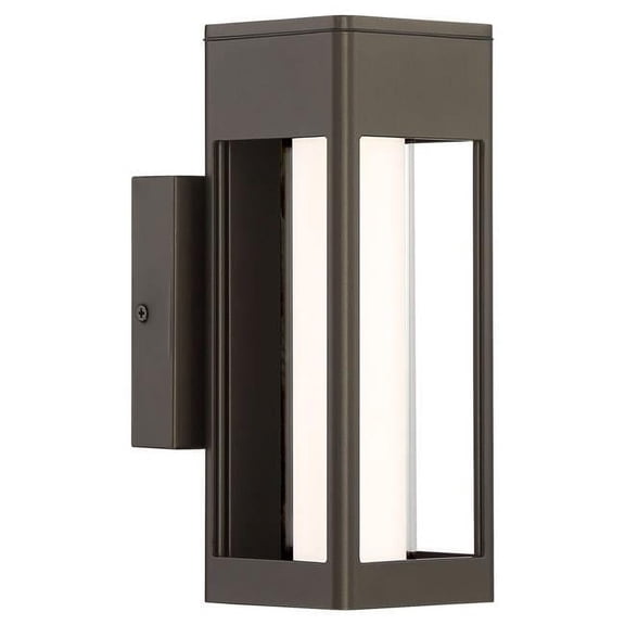 20125LEDDMG-ORB-OPL Soll 720 Lumen 5 in. Oil Rubbed Bronze ADA Wall Sconce LED Wall Light, Opal