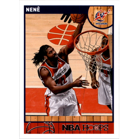 2013-14 Hoops #111 Nene NBA Basketball Trading Card