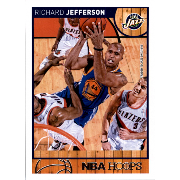 2013-14 Hoops #192 Richard Jefferson NBA Basketball Trading Card