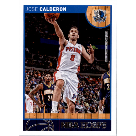 2013-14 Hoops #260 Jose Calderon NBA Basketball Trading Card