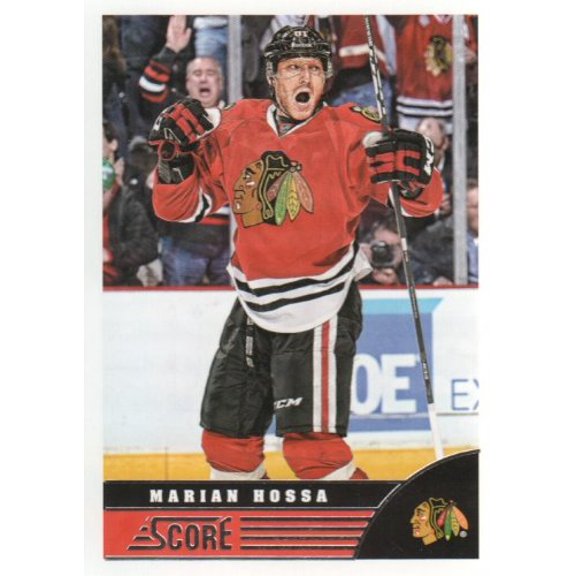 2013-14 Score #95 Marian Hossa NHL Hockey Trading Card