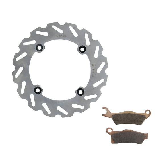 2013-15 Can-Am Outlander Max XTP 800R Rear RipTide Rotor & MudRat Brake Pads