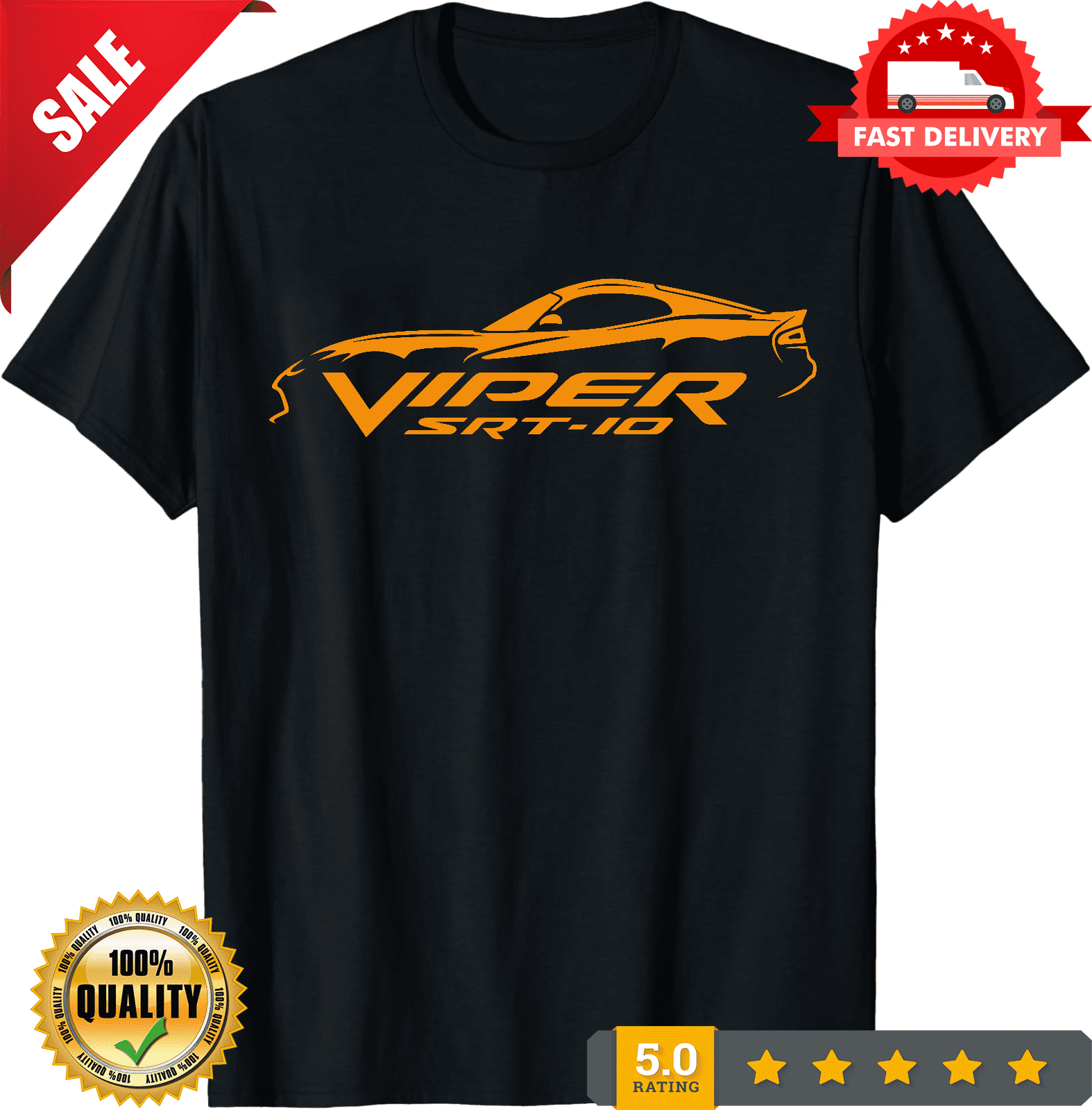 2013-16 Viper SRT GTS Color Outline Design Tshirt NEW Free Ship, NEW ...