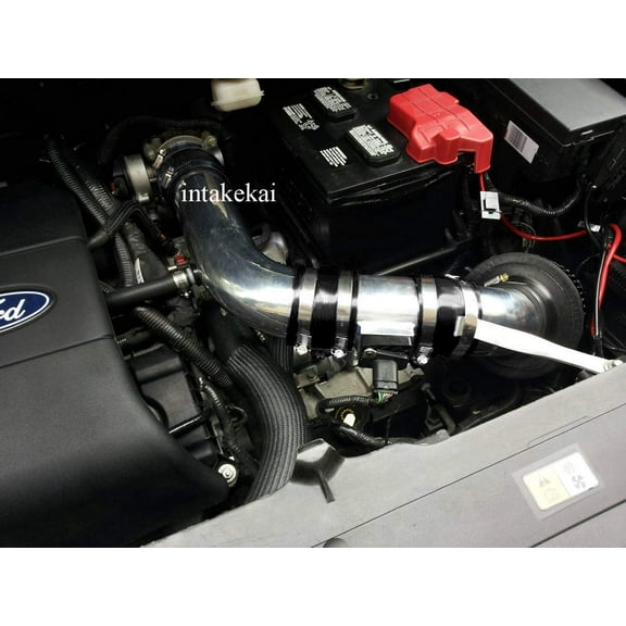 2013 2014 2015 2016 2017 FORD FLEX TAURUS 3.5 3.5L LIMITED SE SEL V6 ENGINE AIR INTAKE KIT SYSTEMS (BLACK)
