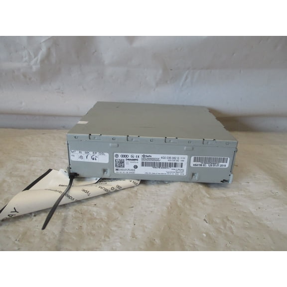Pre-Owned 2013 2014 2015 Audi A4 AM FM Radio Receiver Trunk Mount OEM - Verify Specific Vehicle Fitment In Description - (Good)