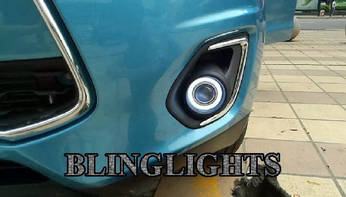 Fog Light Trim Set For 2013-2015 Mitsubishi RVR (Outlander Sport) – Driver & Passenger Side