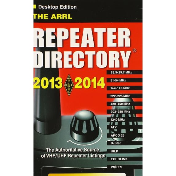 Pre-Owned 2013-2014 ARRL Repeater Directory Desktop Paperback