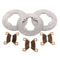 thumbnail image 1 of 2013-2015 Arctic Cat TRV 550 LTD Front & Rear Brake MudRat Rotors &Brake Pads, 1 of 5
