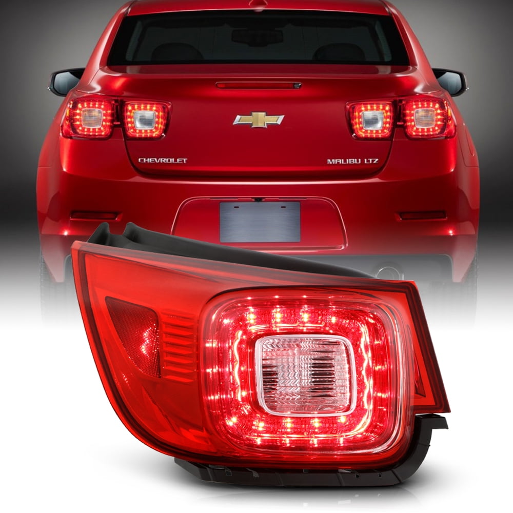 NightEye Chevrolet Malibu Tail Lights 2011-2015 New Malibu LED Tail Li - Foto 9