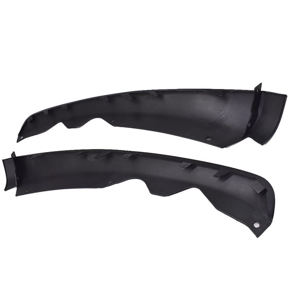 2013-2016 Ford Fusion Front Bumper Lower Trim Valance Air Deflector, Compatible with Sedan Models, Set of 2 Deflectors, Replacement Splash Guard