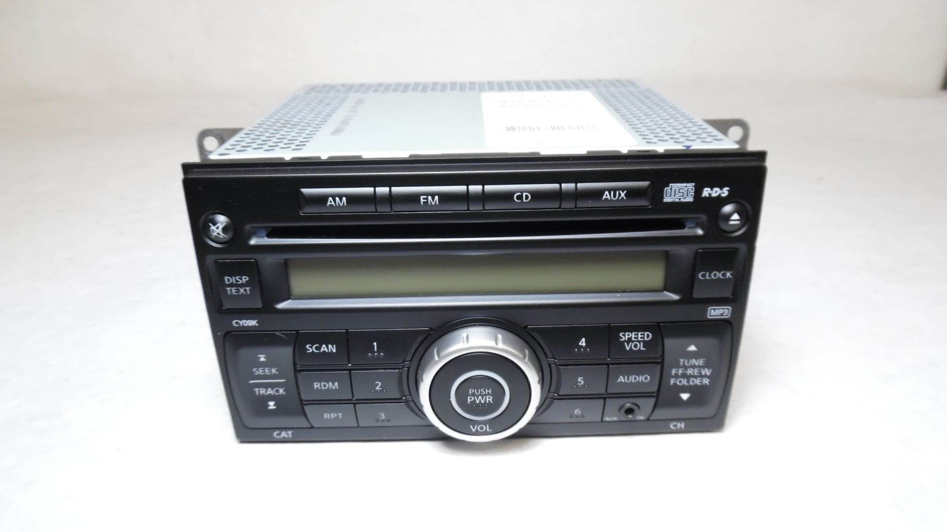 Pre-Owned 2013-2017 Nissan NV 200 CD MP3 Player Radio Receiver w/ Bluetooth CY09K OEM - Verify Specific Vehicle Fitment In Description - (Good)