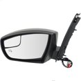 thumbnail image 1 of 2013-2017 for Ford Left Side Heated Hand Mirror - Power Adjust, Paintable Finish, 1 of 5