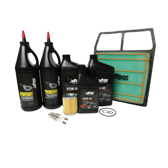 2013-2018 Can-Am Maverick Max 1000 R OEM 5w-40 Blend Full Service Kit C17
