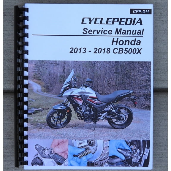 2013-2018 Honda CB500X CB500 CB 500 500X SERVICE & REPAIR MANUAL