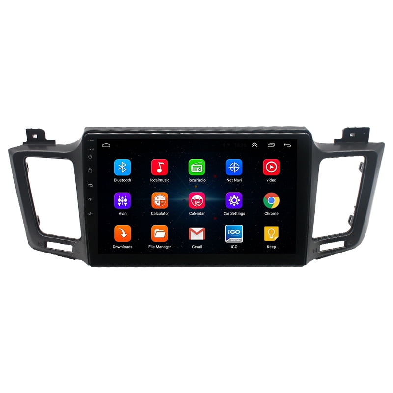 for 2013-2018 Toyota RAV4 10.1 Inch Car Radio Apple CarPlay Android 13 Car Stereo with Android Auto Touch Screen Bluetooth Car Audio Receiver,GPS Navigation,WiFi,FM