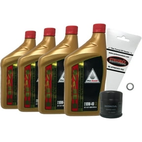 2013-2022 Honda CBR 500 R OEM HP4 Semi Synthetic Oil Change Kit