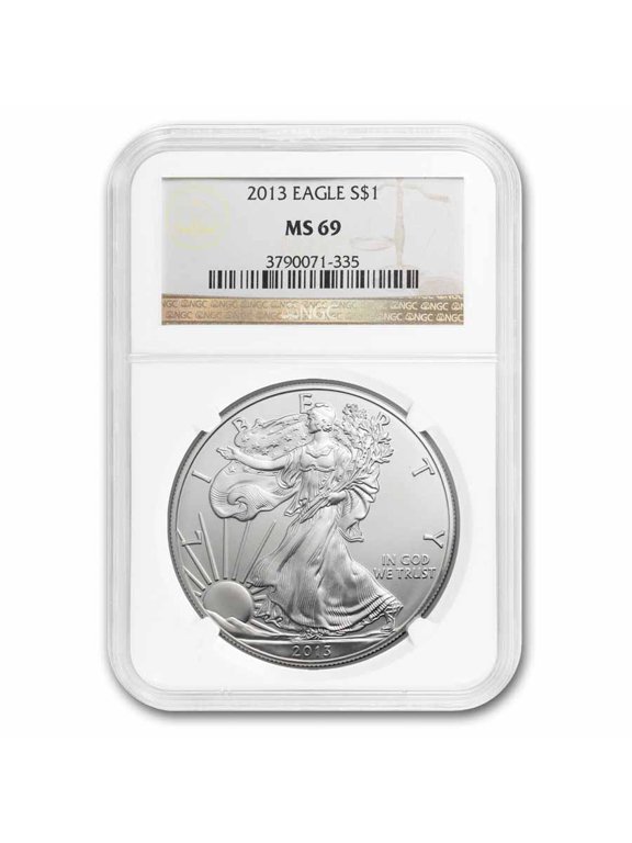 2013 American Silver Eagle MS-69 NGC
