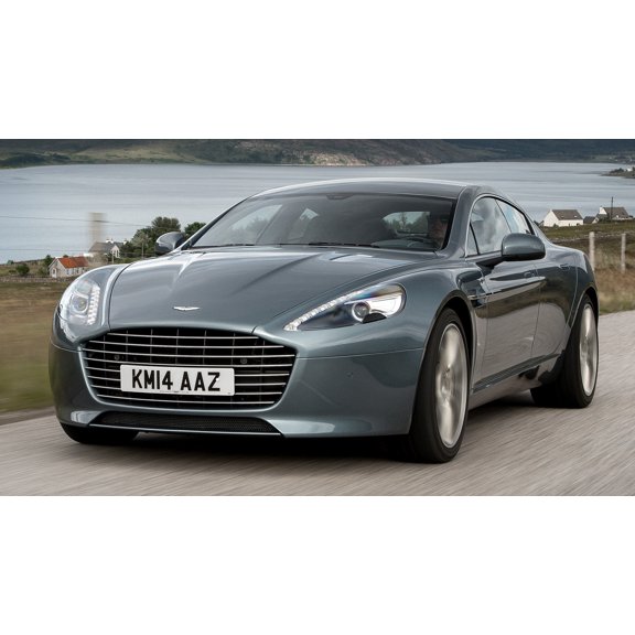2013 Aston Martin Rapide S - 12x18 Inch Laminated Poster - Stunning Detail and Bold Colors