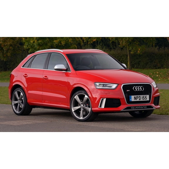 2013 Audi RS Q3 UK Car - 20x30 Inch Laminated Poster - Stunning Detail and Bold Colors