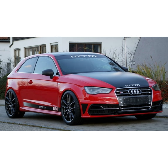 2013 Audi S3 by MTM - 24x36 Inch Glossy Laminated Poster - Stunning Detail and Bold Colors