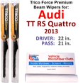 thumbnail image 1 of 2013 Audi TT RS Quattro Performance Beam Wipers (Set of 2), 1 of 4