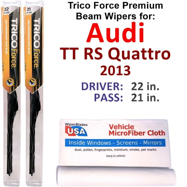 2013 Audi TT RS Quattro Performance Beam Wipers (Set of 2)