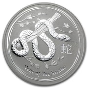 2013 Australia 1 oz Silver Year of the Snake BU Series II
