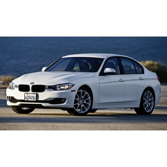 2013 BMW 3 Series - 12x18 Inch Laminated Poster - Stunning Detail and Bold Colors