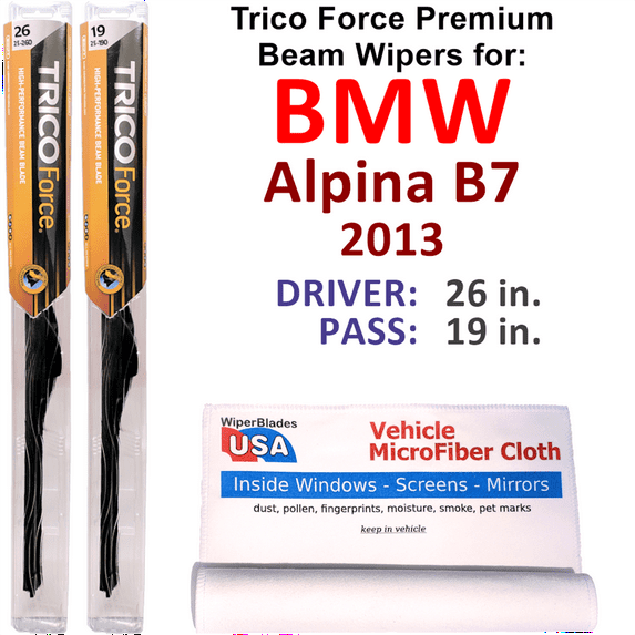 2013 BMW Alpina B7 Performance Beam Wipers (Set of 2)