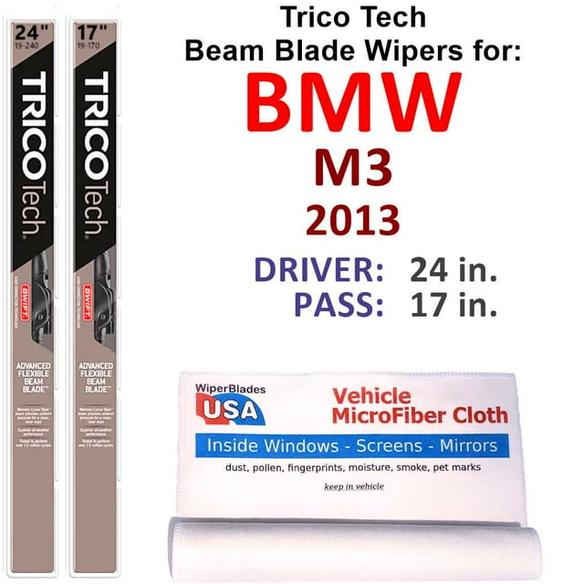 2013 BMW M3 Beam Blade Wipers (Set of 2)