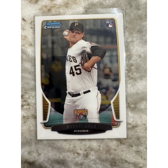 2013 Bowman Gerrit Cole #6 Rookie Near Mint or Better Baseball Card