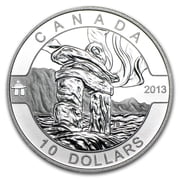 2013 Canada 1/2 oz Silver $10 Inukshuk