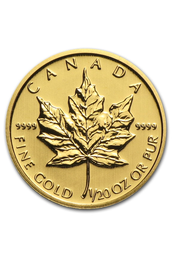 2013 Canada 1/20 oz Gold Maple Leaf BU