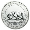 thumbnail image 1 of 2013 Canada 1.5 oz Silver $8 Polar Bear BU, 1 of 2