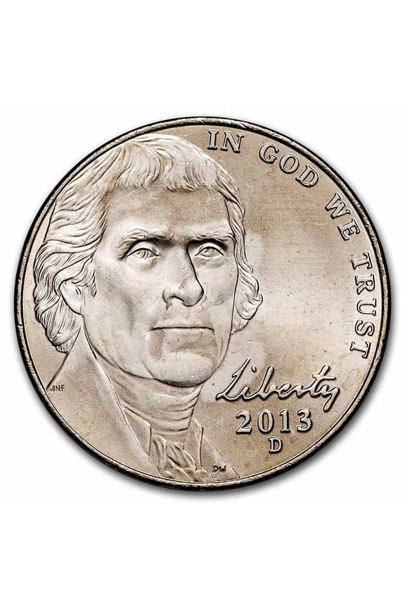 2013-D Jefferson Nickel BU