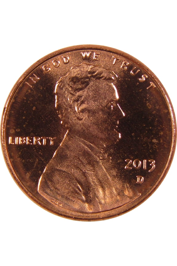 2013 D Lincoln Shield Cent BU Uncirculated Penny 1c Coin